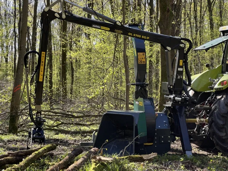 Oehler Versnipperaar OL 2520 SH KV - KRAANOPBOUW, versnipperaar hout